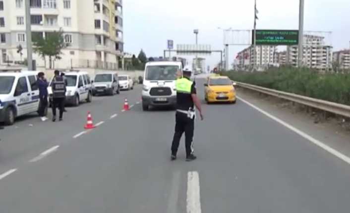 Polis ekiplerince 10 ilde eş zamanlı olarak "Taksi Uygulaması 2018/2”