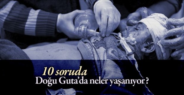 Suriye'deki Beşşar Esed rejiminin başkent Şam'da abluka altında tuttuğu Doğu