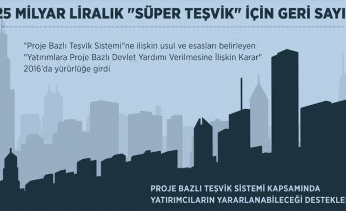 Ekonomi Bakanlığınca, Proje Bazlı Teşvik Sistemi kapsamında hayata geçirilecek 19