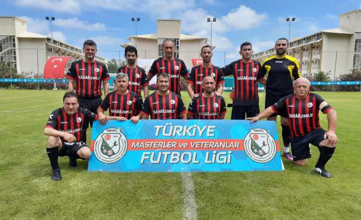 Türkiye Masterlar ve Veteranlar Futbol Federasyonu Türkiye Şampiyonası Antalya’da dün