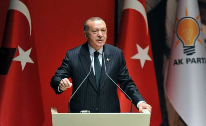 Cumhurbaşkanı Recep Tayyip Erdoğan, partisinin Genişletilmiş İl Başkanları Toplantısı’nda 14
