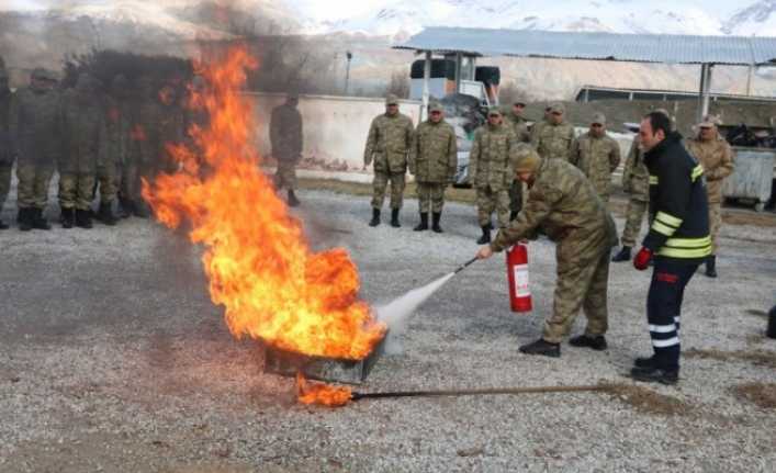 Erzincan Belediyesi İtfaiye Müdürlüğü Eğitim Amirliği Tarafından 2 Yılda 2
