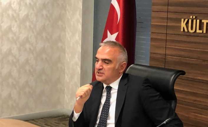 Kültür ve Turizm Bakanı Mehmet Ersoy, Almanya’dan Türkiye’ye gelen 30