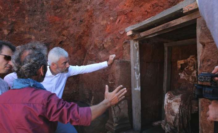 Ordu’da yapılan arkeolojik kazılarda Türkiye’de tahtında oturan ilk “Ana Tanrıça