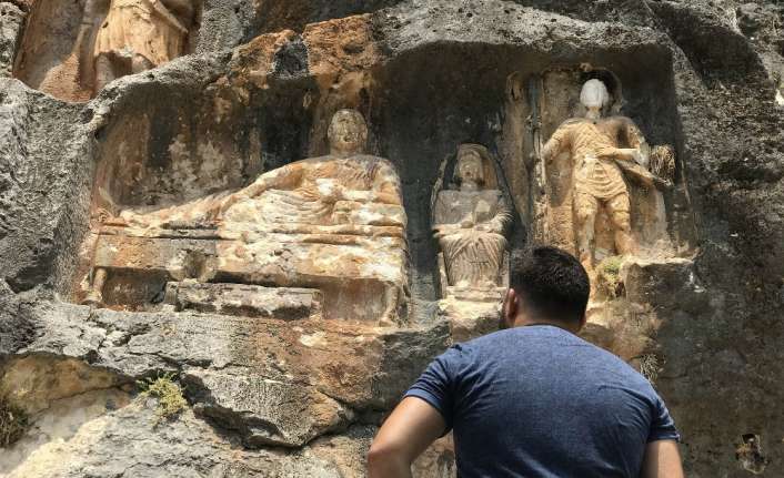 Mersin’in Erdemli ilçesi Kızkalesi Mahallesi’ne bağlı Şeytan Deresi Vadisi’nde yar