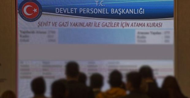 Devlet Personel Başkanlığınca 257 şehit yakını, gazi ve gazi yakınının