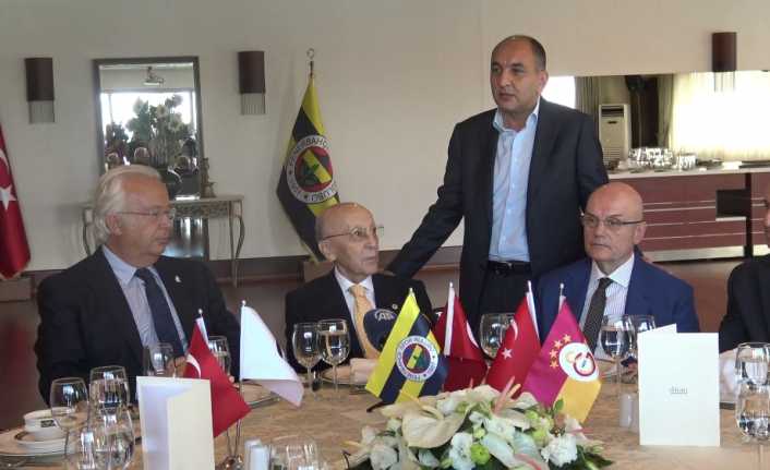 Fenerbahçe Kulübü Divan Kurulu Başkanı Vefa Küçük’ün daveti üzerine Beşiktaş