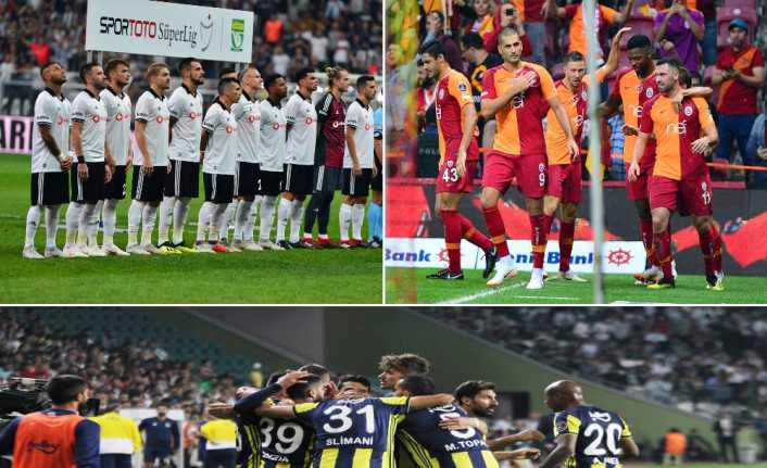 Spor Toto Süper Lig’de 5. hafta mücadelelerini tamamlayan Galatasaray, Fenerbahçe