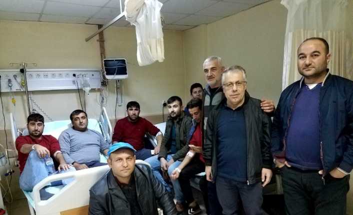 Kahramanmaraş’ta bir termik santralde çalışan yaklaşık 30 işçi, zehirlenmesi şüphesiyle
