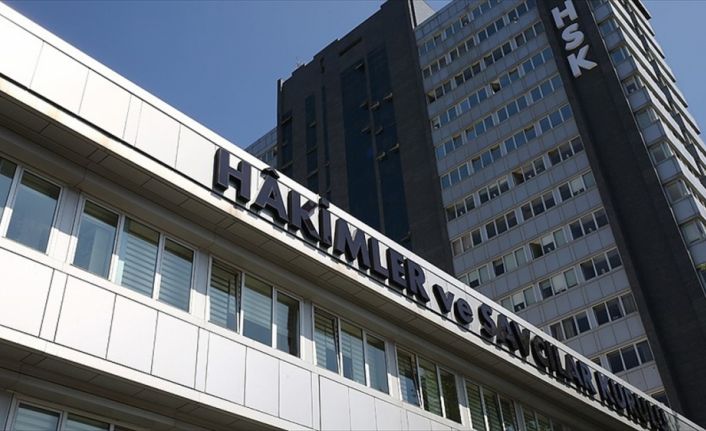 Hakimler ve Savcılar Kurulu 1. Dairesince hazırlanan kararnameyle adli ve
