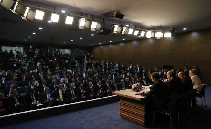 Cumhurbaşkanı Recep Tayyip Erdoğan, Rusya Devlet Başkanı Vladimir Putin, Fransa