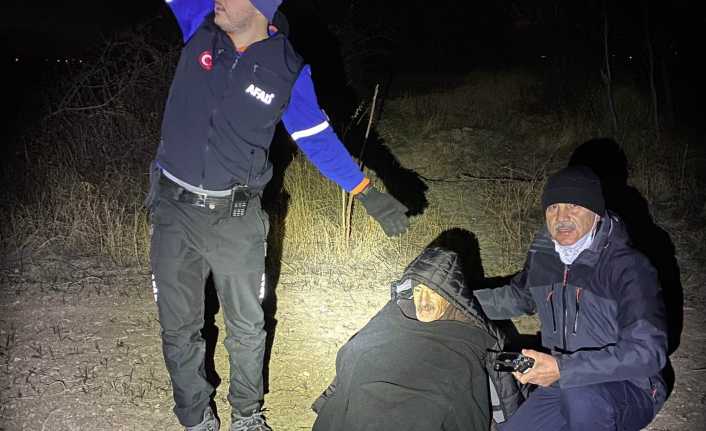 Erzincan'da kaybolan 73 yaşındaki Alzheimer hastası 5 saatlik arama sonucu
