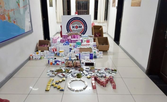 Mersin polisinin bir eve düzenlediği operasyonda, piyasa değeri yaklaşık 500