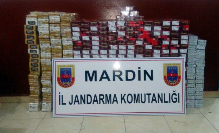 Mardin İl Jandarma Komutanlığı ekipleri, yol kontrol ve arama faaliyetinde