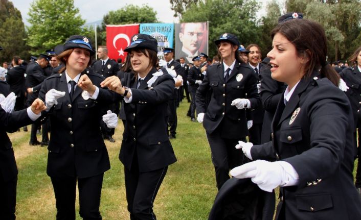 Samsun 19 Mayıs Polis Meslek Yüksekokulundan (PMYO) mezun olan 653
