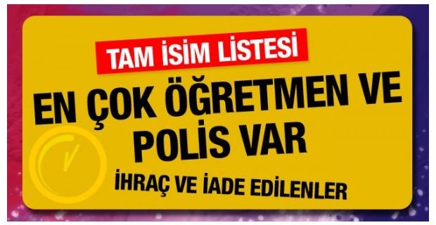 FETÖ'nün "Mor Beyin" tuzağı sonucu görevlerinden ihraç edilen 2 bin