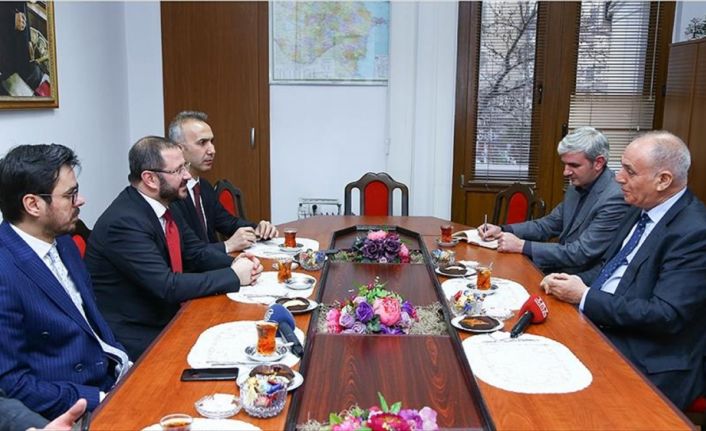 Anadolu Ajansı Yönetim Kurulu Başkanı ve Genel Müdürü Kazancı ile