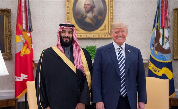 ABD Başkanı Trump ile Suudi Arabistan Veliaht Prensi Selman arasında