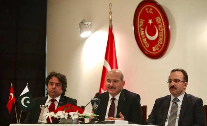 İçişleri Bakanı Süleyman Soylu, "Fırat Kalkanı Harekatı yaptık, Amerika bize