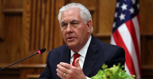 ABD Dışişleri Bakanı Tillerson, "Bizler hiçbir zaman YPG'ye ağır silahlar