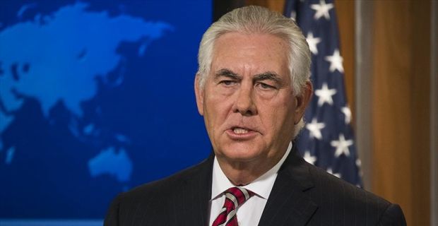 ABD Dışişleri Bakanı Tillerson, "Türkiye gibi müttefiklerimizle çalışmaya devam edeceğiz.