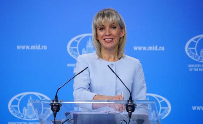 Rusya Dışişleri Bakanlığı Sözcüsü Mariya Zaharova, haftalık basın toplantısında ABD’nin