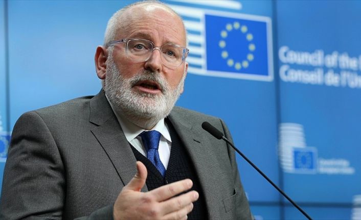 AB Komisyonu Birinci Başkan Yardımcısı Timmermans, ABD'nin ithal çelik ve