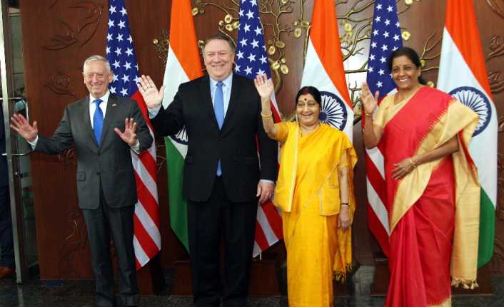 ABD Dışişleri Bakanı Mike Pompeo ve Savunma Bakanı James Mattis,