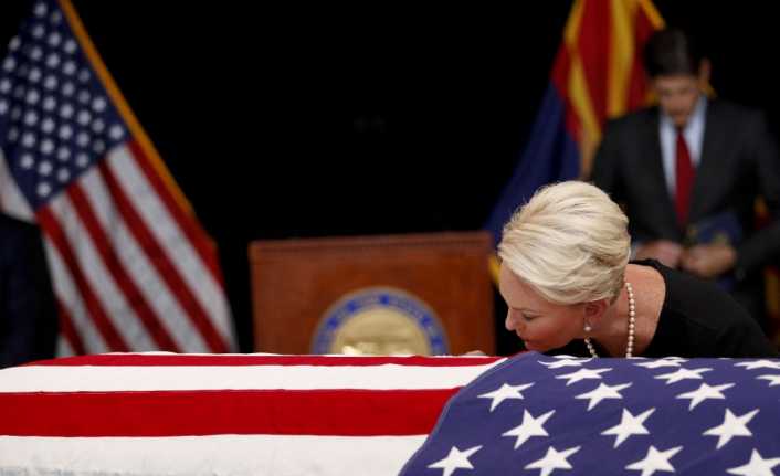 ABD’nin Arizona eyaletinde, hayatını kaybeden Cumhuriyetçi Arizona Senatörü John McCain