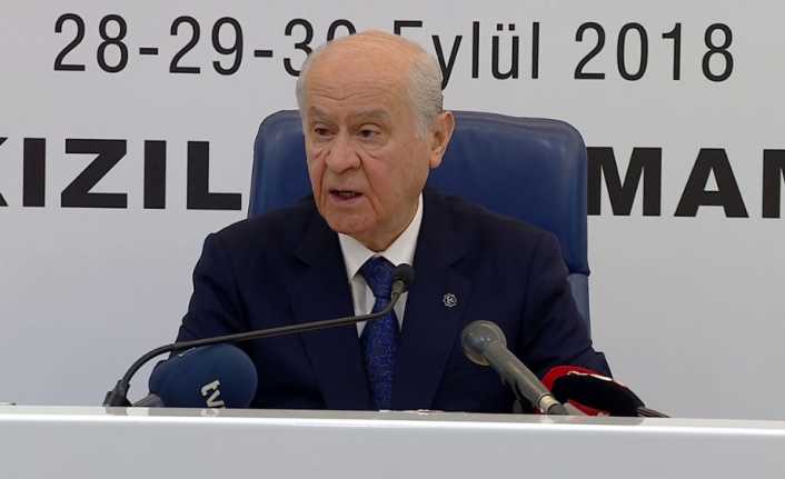 Türkiye’nin kendisine yönelik kurgulanan ekonomik sabotajın üstesinden geleceğini belirten MHP