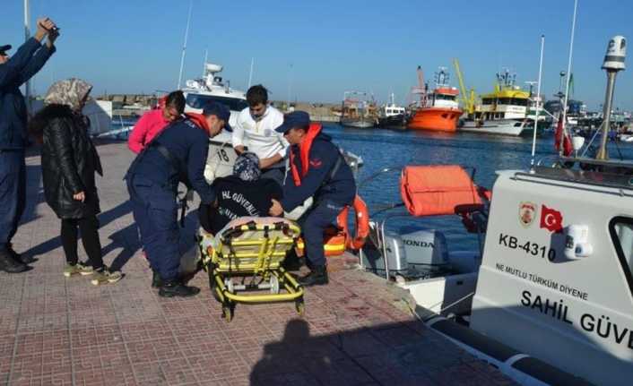 İzmir’in Dikili ilçesinden yasa dışı yollarla Yunanistan’a kaçmaya çalışan Afgan
