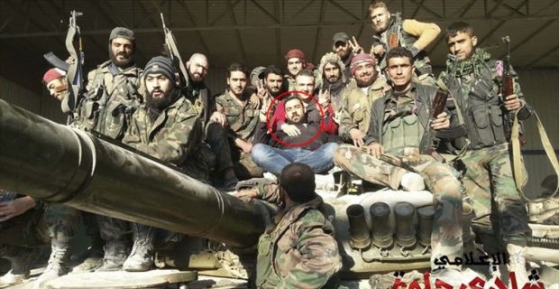 Suriye'de AFP'ye çalışan foto muhabiri George Ourfalian'ın, Afrin'de Zeytin Dalı