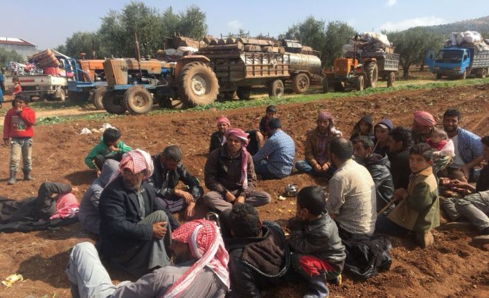 Afrin’e giriş için bekleyen