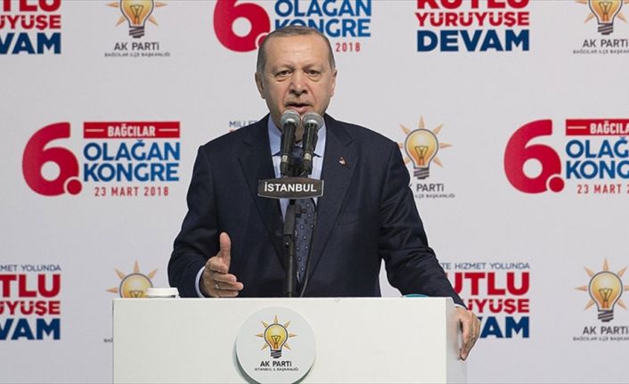 Cumhurbaşkanı Erdoğan, "Afrin'de iş bitmeyecek. Afrin'in devamı var. İdlib var,