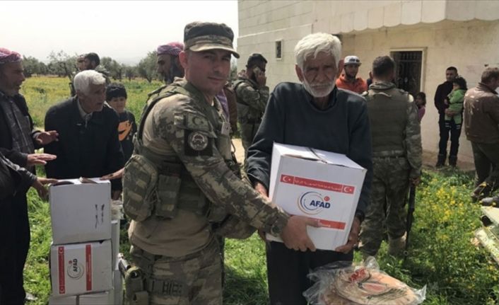 Türk Silahlı Kuvvetlerince, Zeytin Dalı Harekatı kapsamında teröristlerden arındırılan Hasırki