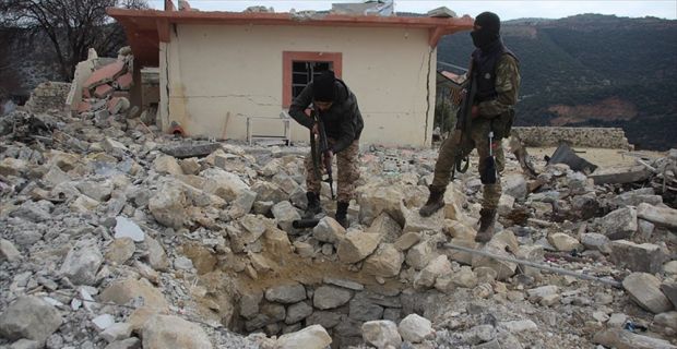 TSK ve ÖSO unsurlarının gerçekleştirdiği Zeytin Dalı Harekatı kapsamında Afrin'in