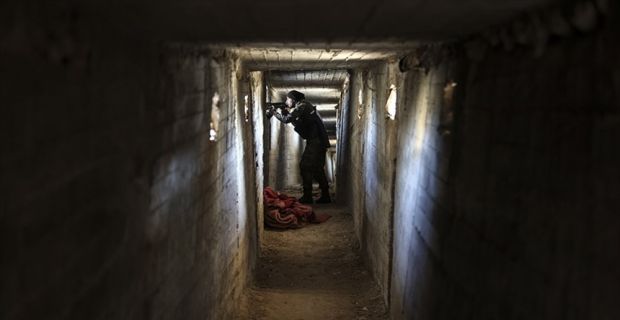 TSK ve ÖSO'nun terör örgütü PYD/PKK'dan temizlediği Sirgaya Tepesi'nin etrafının