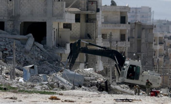 Afrin'de 6 kişilik bir aile, terör örgütü YPG/PKK mensuplarının bomba