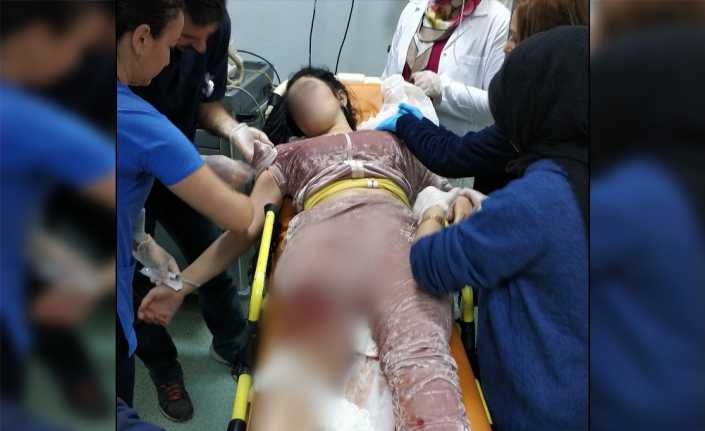 Samsun’da ağabeyinin silahlı saldırısına uğrayan genç kadın yaralandı. 