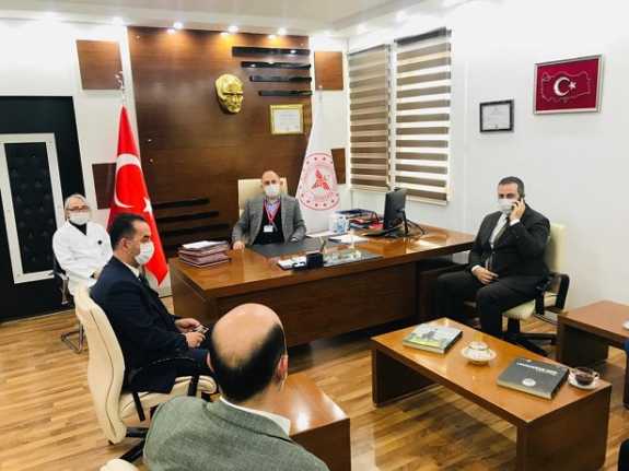 AK Parti Erzincan İl Başkanı Mehmet Cavit Şireci ve AK
