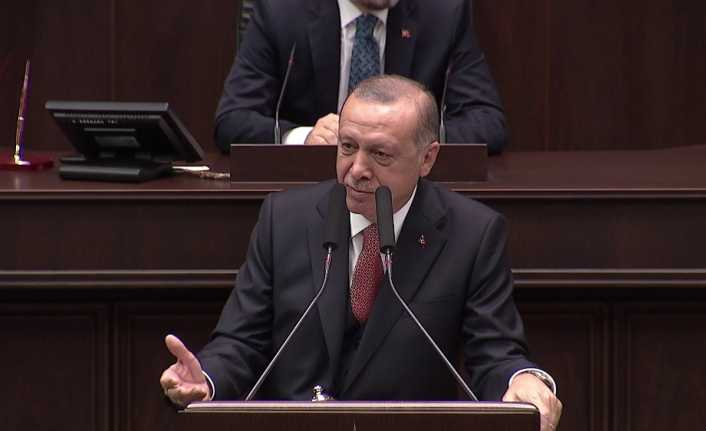 Cumhurbaşkanı ve AK Parti Genel Başkanı Recep Tayyip Erdoğan, partisinin