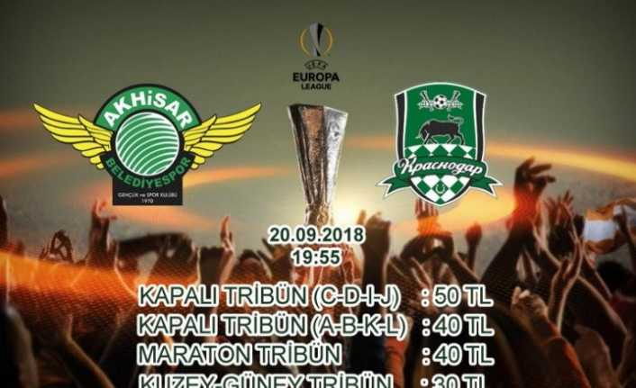 UEFA Avrupa Lig’inde tarihinde ilk kez mücadele verecek olan Akhisarspor,