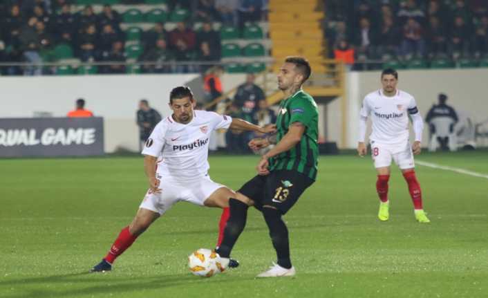 UEFA Avrupa Ligi J Grubu 4. hafta maçında Akhisarspor, İspanya
