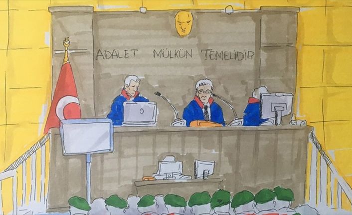 Akıncı Üssü'ndeki eylemlere ilişkin davada savunma yapan Hava Kuvvetleri Komutanlığında