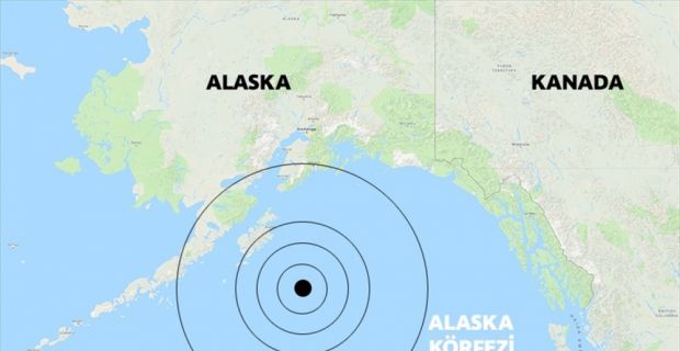 ABD'nin kuzeyindeki Alaska eyaleti açıklarında 8,2 büyüklüğünde deprem meydana geldi.
