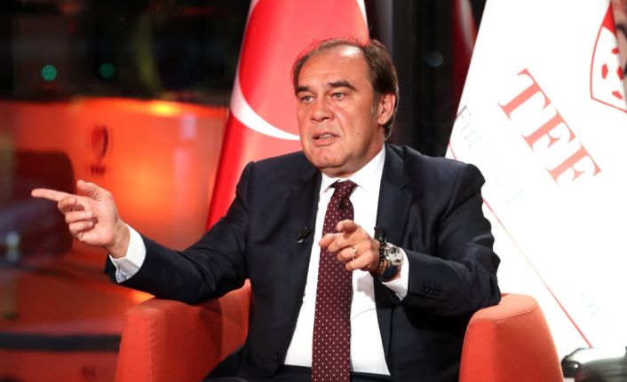 Türkiye Futbol Federasyonu (TFF) Başkanı Yıldırım Demirören, Almanya Futbol Federasyonu