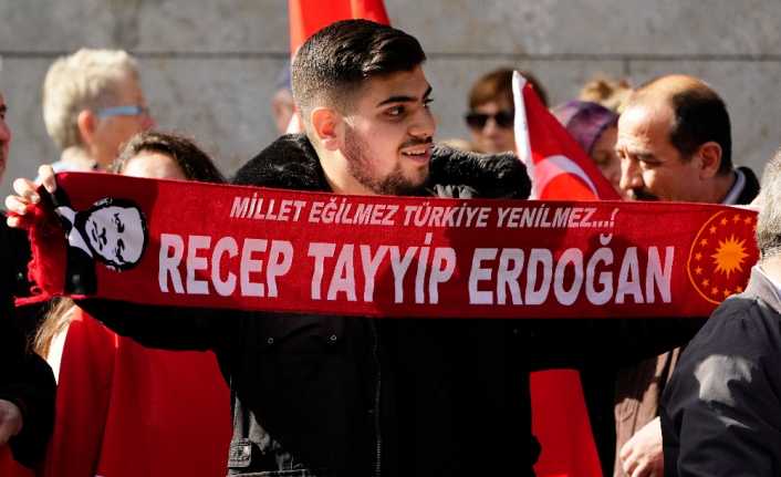 Almanya’ya resmi ziyaret düzenleyen Cumhurbaşkanı Recep Tayyip Erdoğan, başkent Berlin’de