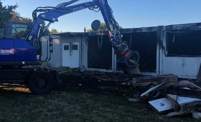 Almanya’nın Kuzey-Ren Vestfalya eyaletinde bulunan mülteci kampında ait bir kampta