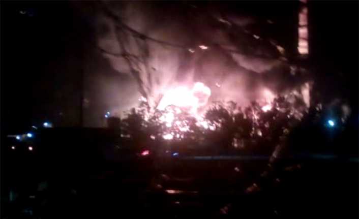 Almanya’nın Bavyera eyaletindeki Ingolstadt kentindeki Bayernoil rafinesinde nedeni belli olmayan