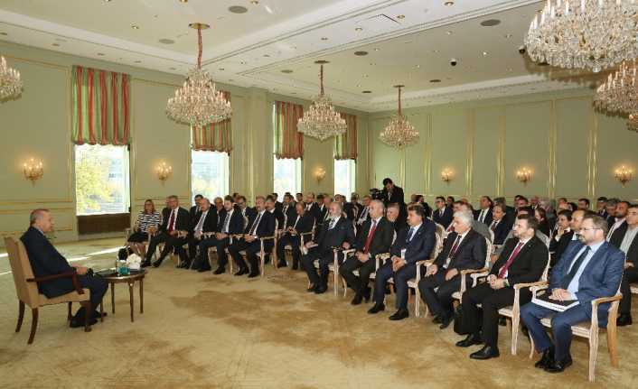 Almanya’ya resmi ziyaret düzenleyen Cumhurbaşkanı Recep Tayyip Erdoğan sivil toplum